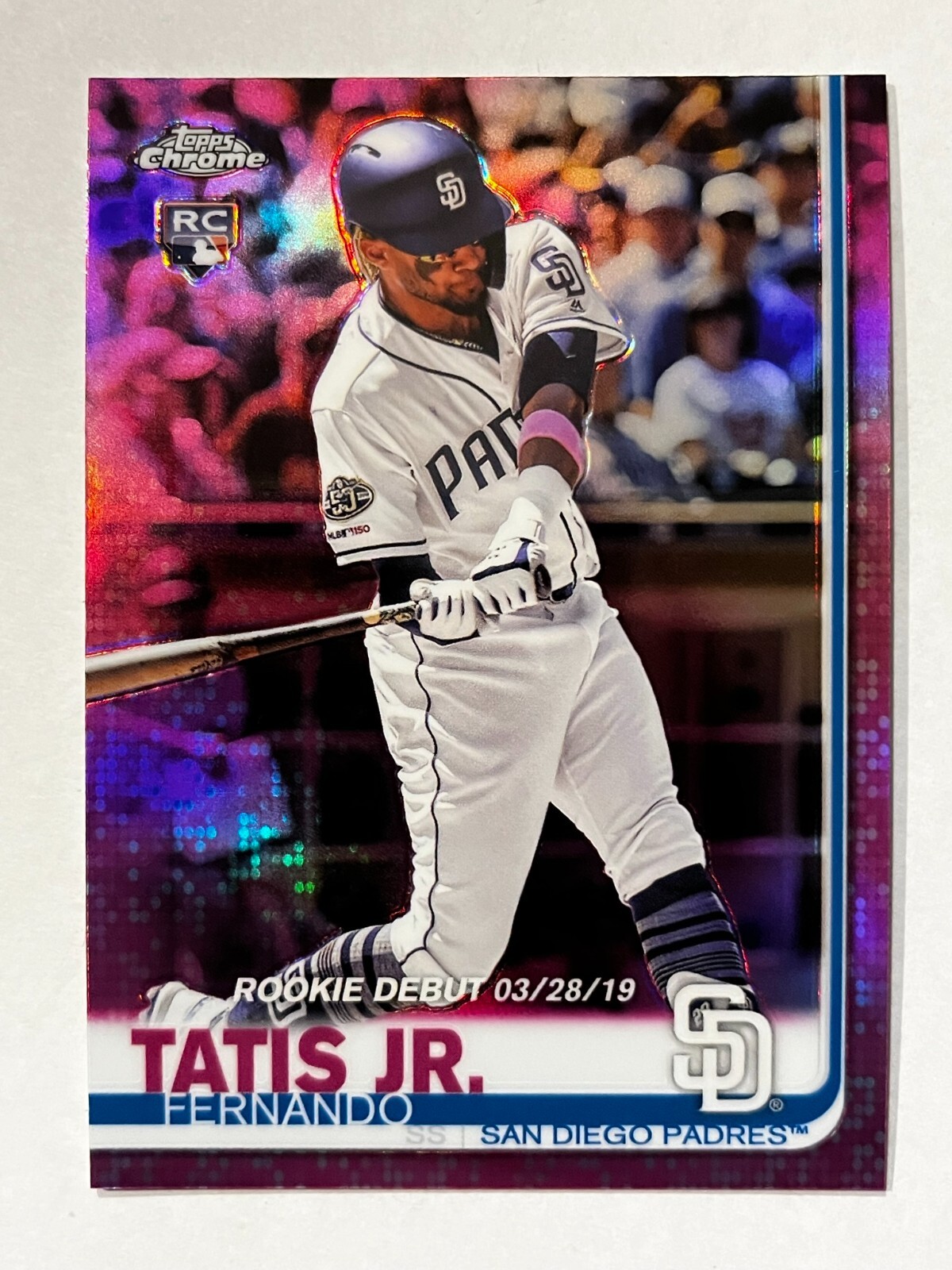 その他 topps chrome 2019 Fernando Tatis pink Fernando Tatis Jr. 2019 Topps Chrome Update Rookie Debut