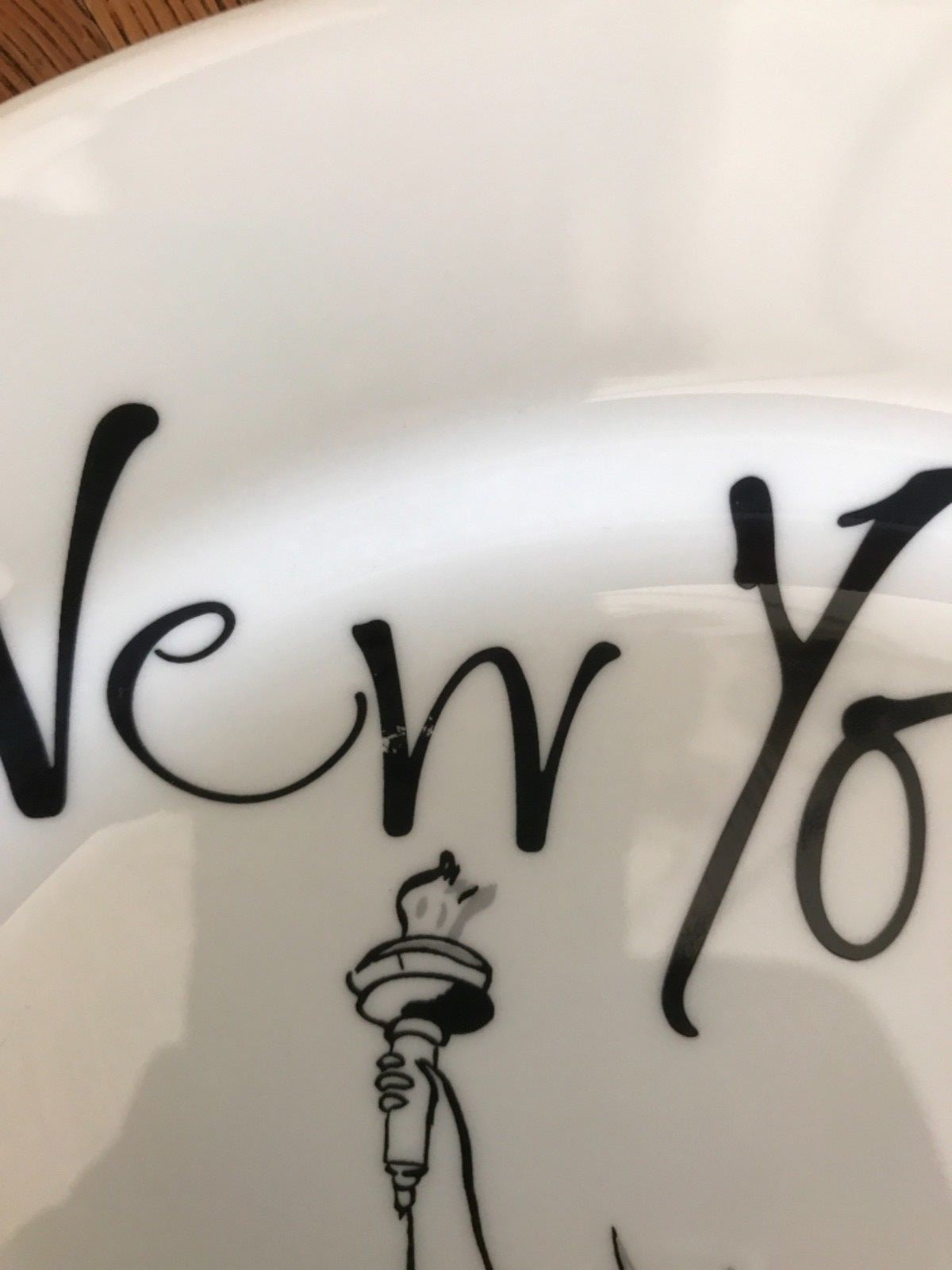 Wedgwood Grand Gourmet Bone China International Cities Plate - New York