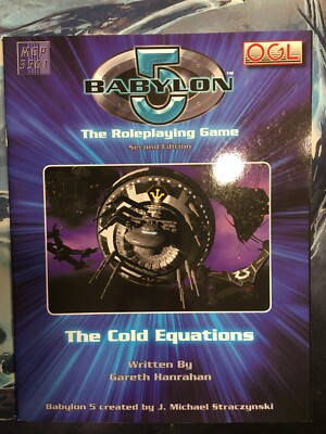Babylon 5 2nd Edition - The Cold Equations Sprange, Matthew Babylon 5, Mongoose,