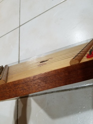Nepenenoyka Dulcimer Wooden Lap Harp Music Maker Musical Instrument Russian VTG