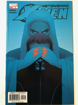 Astonishing X-Men #2 (2004) Emma Frost & Cyclops classic Cassaday! VERY HI GRADE