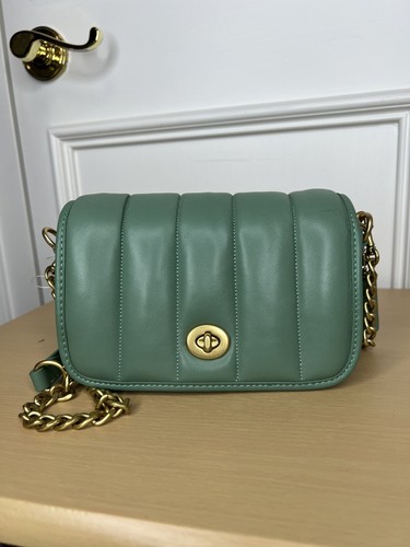 バッグ Vintage Coach Dinky Bag Green Leather $_12.JPG?set_id=880000500F