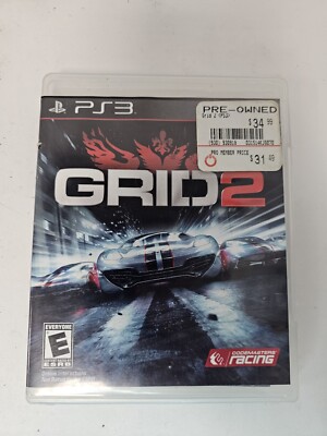 GRID 2 (Sony PlayStation 3 PS3, 2013  Good Condition  CIB