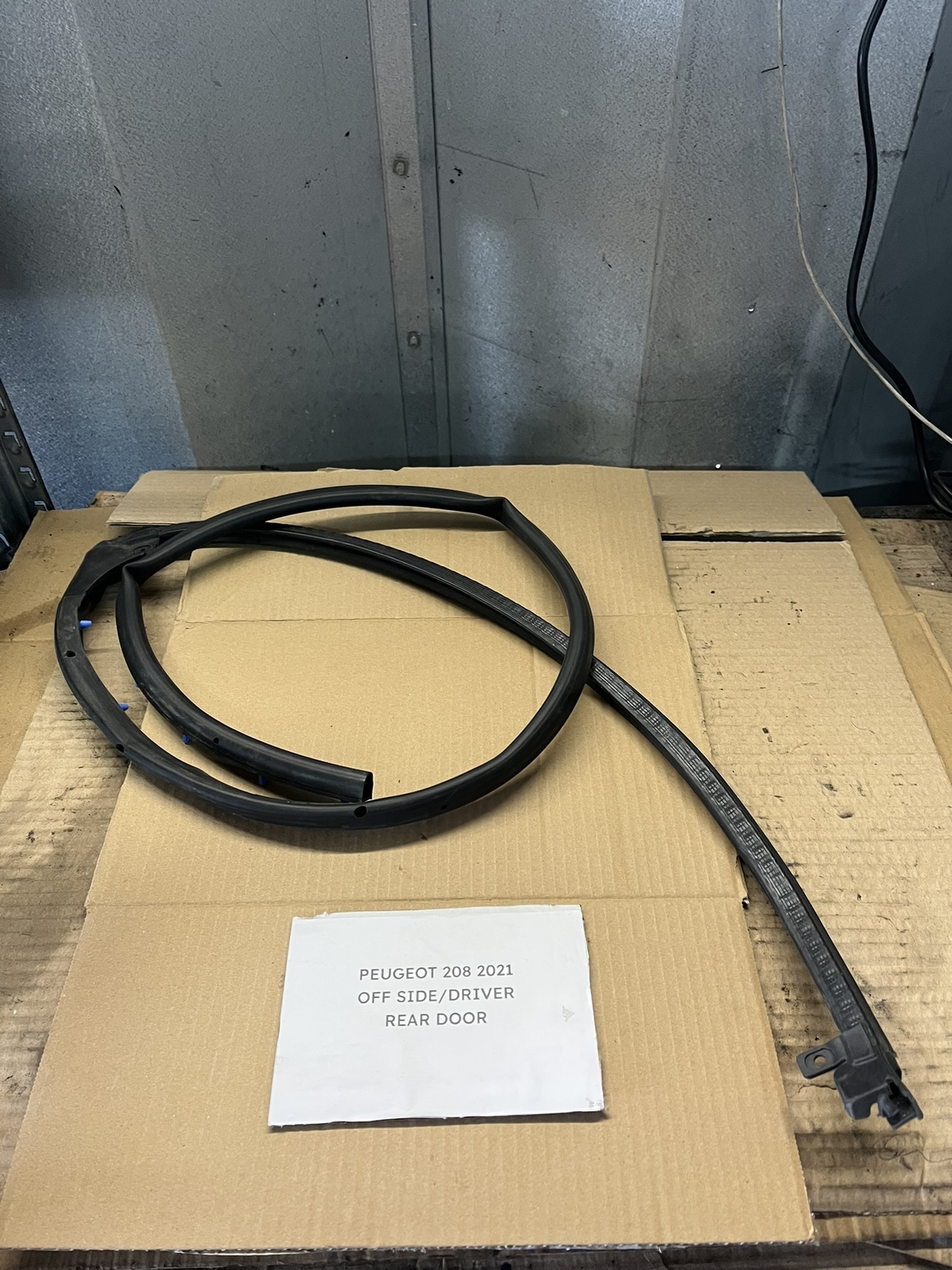 Peugeot 208 2021 O/S/R Door Seal Rubber 9823194780