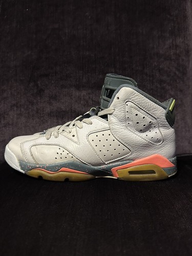 Air Jordan 6 Retro GS Bright Mango Size 6Y 384665-114 | eBay