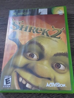 SHREK 2 (Microsoft Original Xbox) Complete w/ Manual