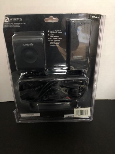 Sirius Audiovox SIRHK1A S.R.S. Satellite Radio Shuttle Home Dock SIRPNP1 SIRPNP2