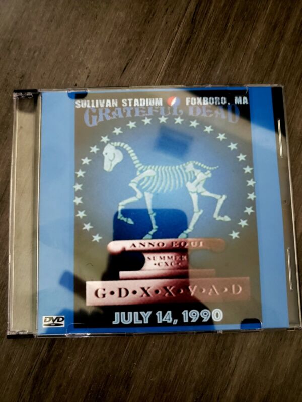 GRATEFUL DEAD DVD - SULLIVAN STADIUM, FOXBORO, MA 7/14/90 FULL SHOW PRO SHOT