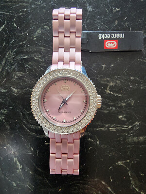 Marc Ecko  Rollie Watch Woman SteeL E12503M NEW