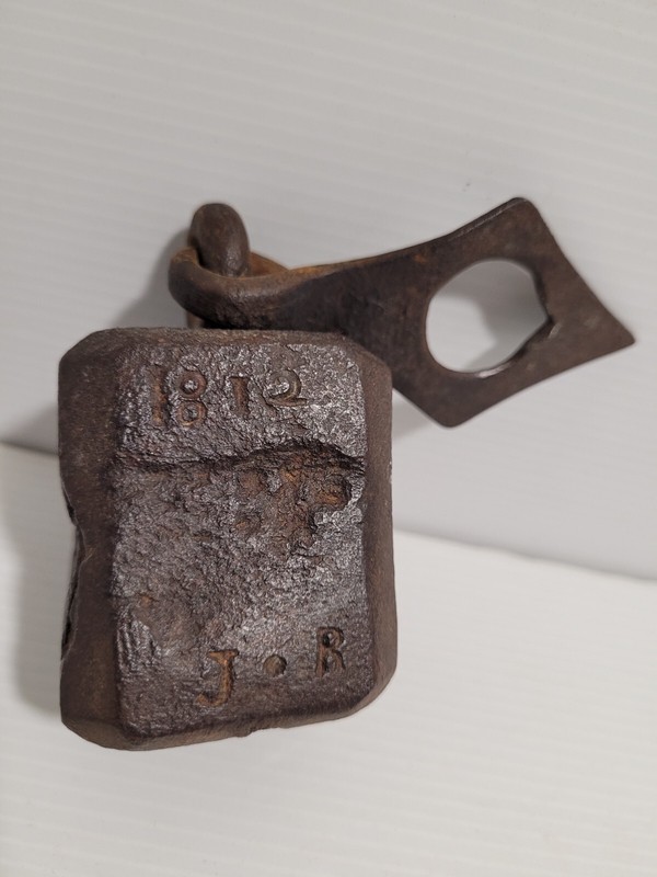 Poids De Balance Romaine Ancienne   MarquÃ©E 1812 Fin XviiiÃ¨Me 