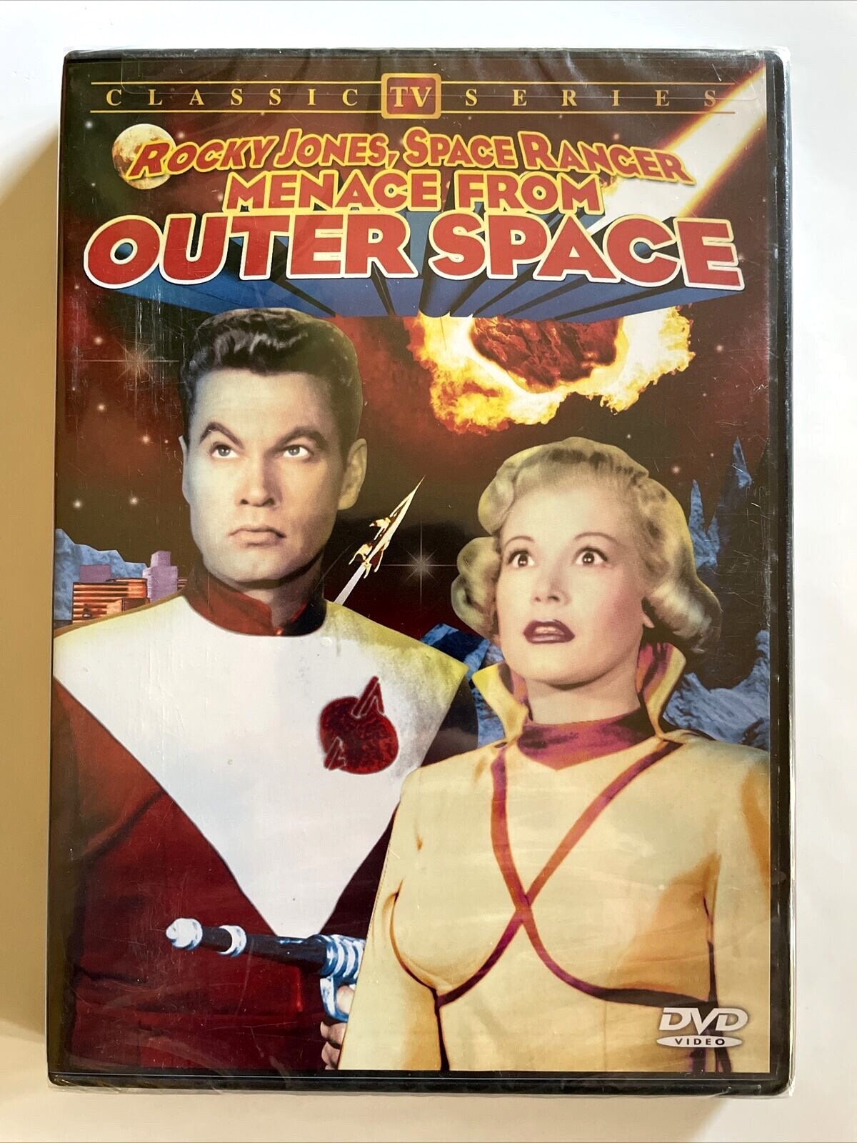 Menace From Outer Space (1956) DVD / Rocky Jones / Sally
