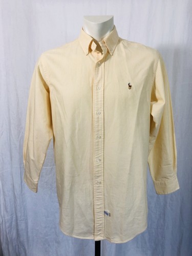 RALPH LAUREN BIG SHIRT 裾ポニーオックスフォードBDシャツ 古着 90s Ralph Lauren 「BIG SHIRT」 裾ポニー 赤×白