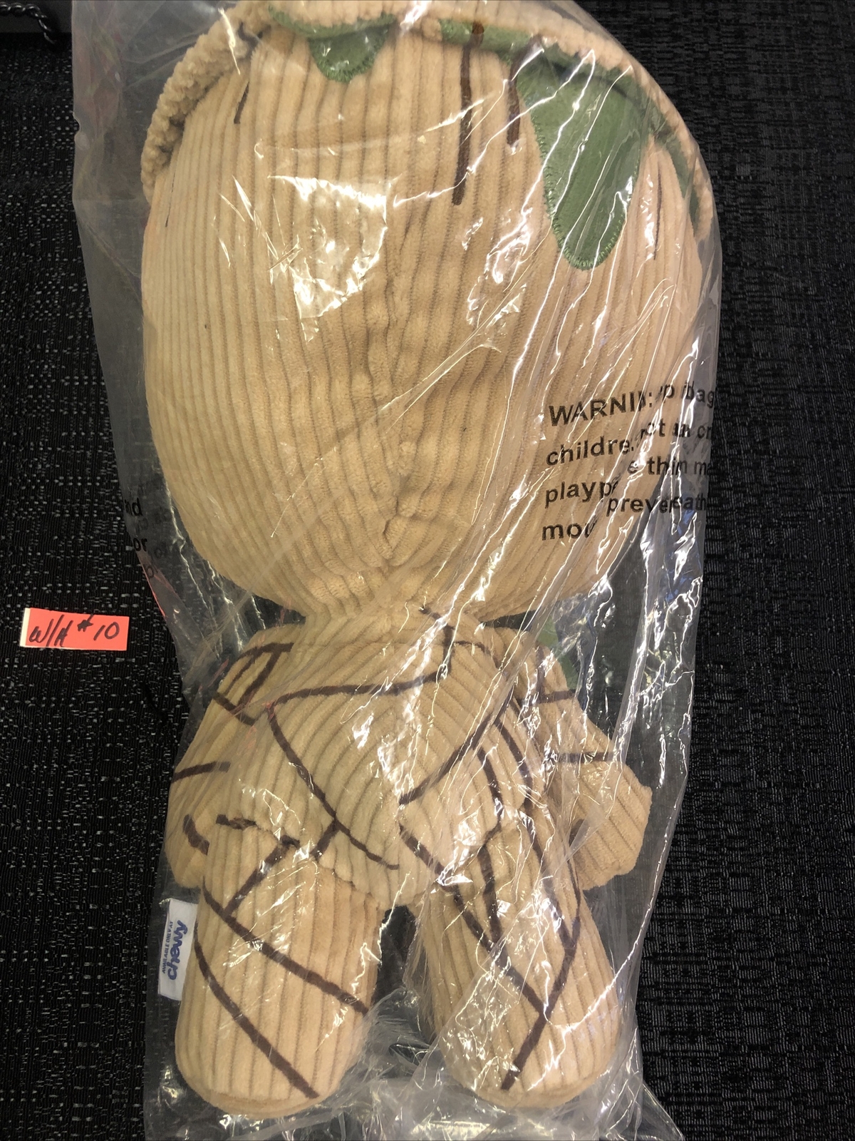 Chewy Groot Plush Dog Toy