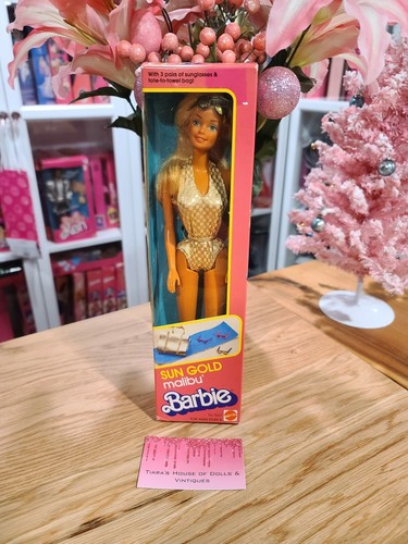 Malibu Barbie ブラジリアン水着 Sunbali Vintage 1978 Sun Lovin' Malibu Barbie Doll #1067 Mattel with