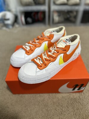 Size 11.5 - Nike sacai x Blazer Low Magma Orange