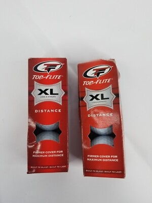 Top-Flite XL Long & Strong Distance Golf Balls - 6