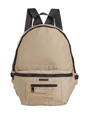 

STEVE MADDEN Мужской бежевый рюкзак со съемной поясной сумкой из нейлона с логотипом, MM-1064A