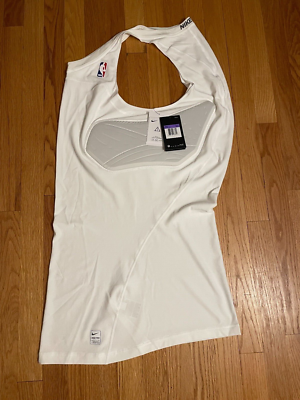 Nike Pro Hyperstrong NBA Compression Padded Tank White Size 3XL