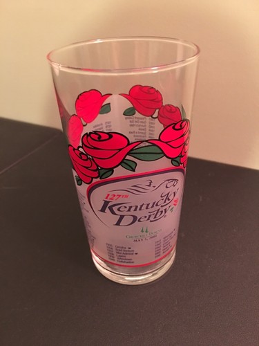 2001 Kentucky KY Derby Mint Julep Glass Churchill Downs.
