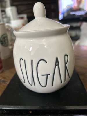 RAE DUNN SUGAR BOWL ARTISAN COLLECTION 2 Piece.      #41