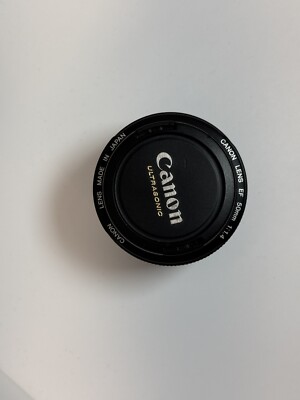 Canon EF 50mm f/1.4 Telephoto Lens w/filter and Covers