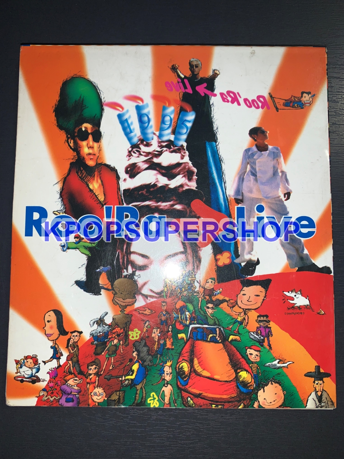 Roo'ra Live Album ROO'RA LIVE CD Good Condition Rare OOP Korean