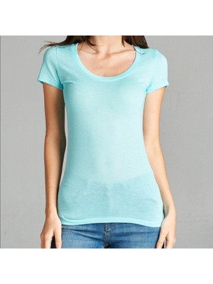 

ULTRA FLIRT Женский бирюзовый топ с круглым вырезом Размер, Turquoise, 3B747MC