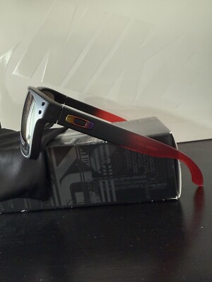 Oakley Holbrook Ruby Fade Sunglasses Prizm Black polarized OO9102-D355 New Rare