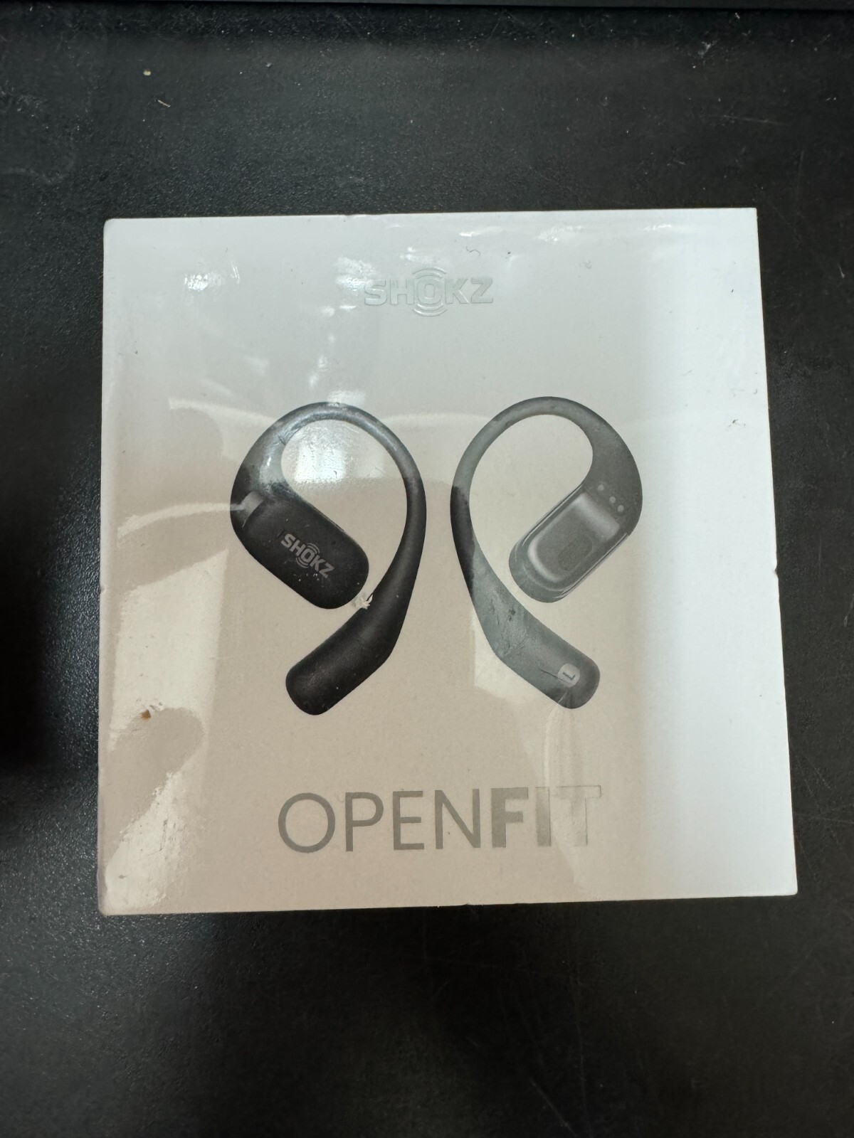 Shokz OpenFit Open-Ear Bluetooth True Wireless Earbuds - Black new 5747 Shokz OpenFit Open-Ear Bluetooth True Wireless Earbuds - Black new 5747