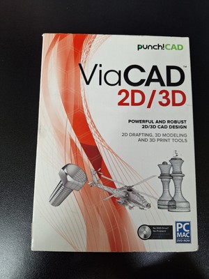 ViaCAD 2D/3D by punch!CAD DVD-ROM with Digital Download
