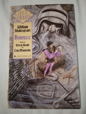 CLASSICS ILLUSTRATED #5 - HAMLET 1990 FIRST PUBLISHING - STEVEN GRANT
