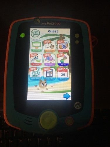 Leappad 2 Glo With USB Cord. Used A Few Times