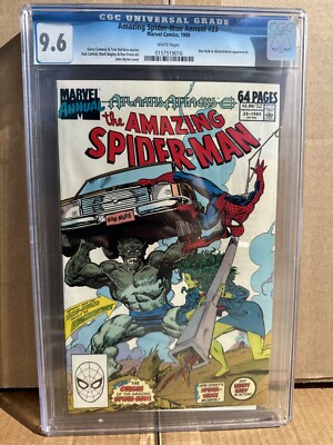 The Amazing Spider-Man Annual #23 (Marvel Comics September 1989) CGC 9.6 WP