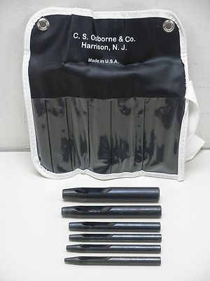 C S Osborne K-245 Belt Punch Set,  New