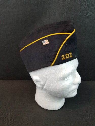 Veterans World War U.S.A. Auxiliary Group Cap & Tie West Jefferson Ohio VFW 201