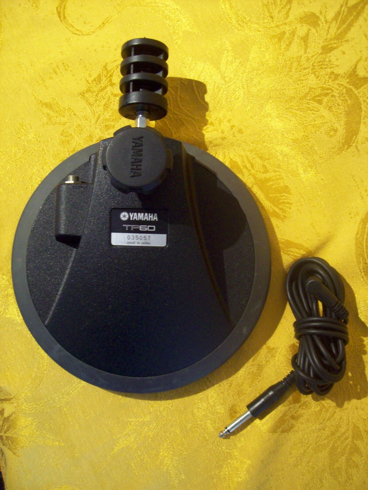 Yamaha TP60 Electronic Drum Pad Trigger plus hardware & cable