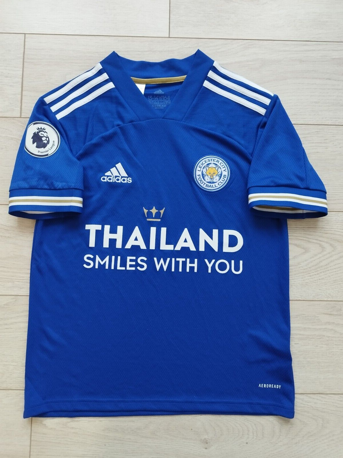 Sz L Kids Leicester City football jersey Adidas shirt 2020 | eBay
