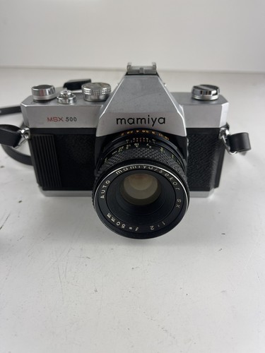 フィルムカメラ mamiya MSX500 Mamiya マミヤ mamiya MSX500 フィルム一眼標準レンズ付