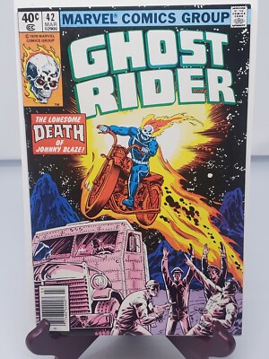 GHOST RIDER #42 Marvel 1980 NEWSSTAND 9.2