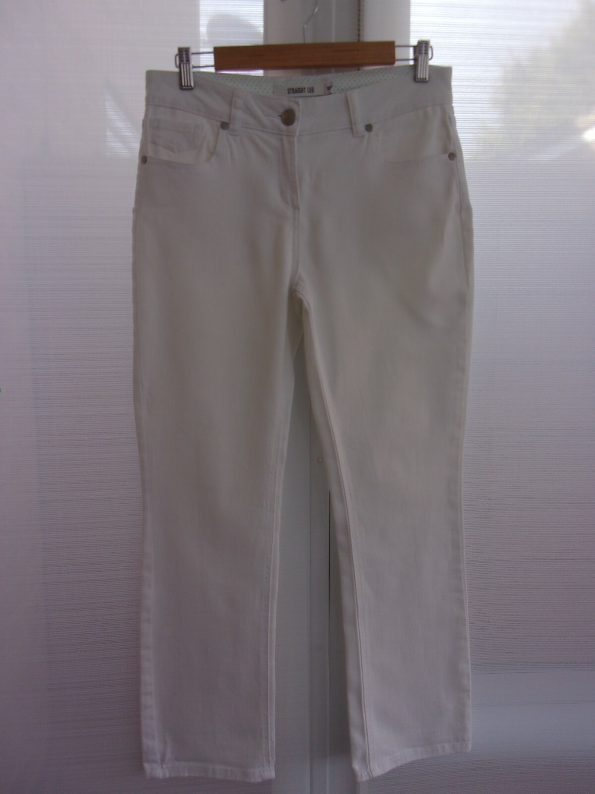 Джинсы TU Women's White Stretch High 