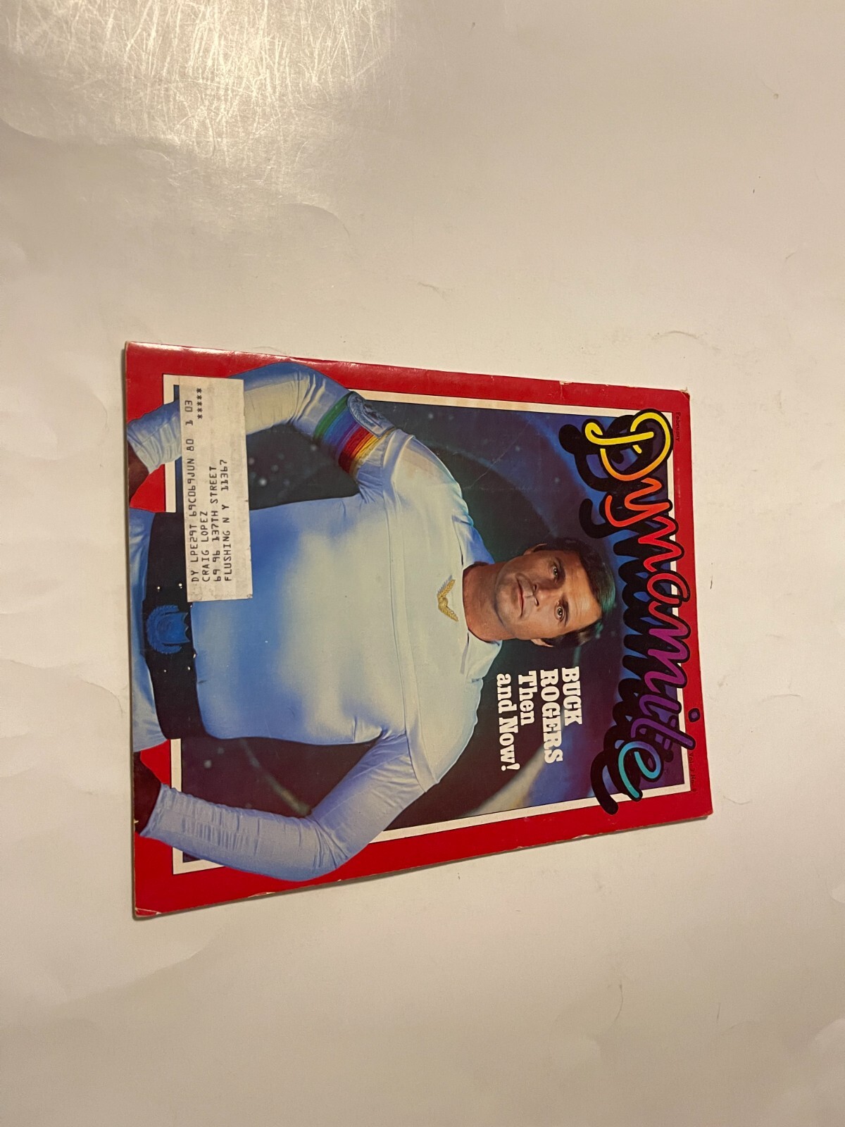 Dynamite Magazine Back Issue Vol 3 #8 1980 Buck Rogers Black