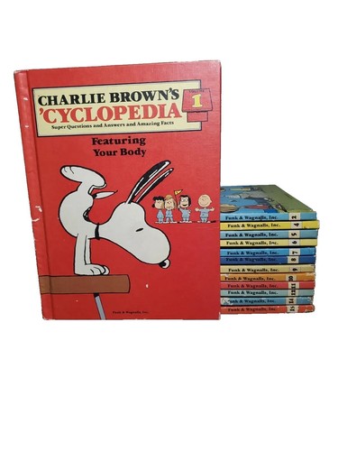 Vintage (1980-81) Charlie Brown's Cyclopedia Funk & Wagnalls