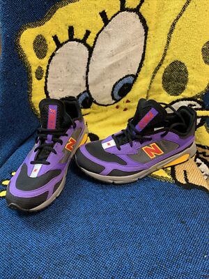 New Balance X-Racer GSXRCHRA  Black Mirage Violet  Size 7