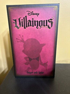Disney Villainous Sugar & Spite Family Strategy Board & Card Game - NEW