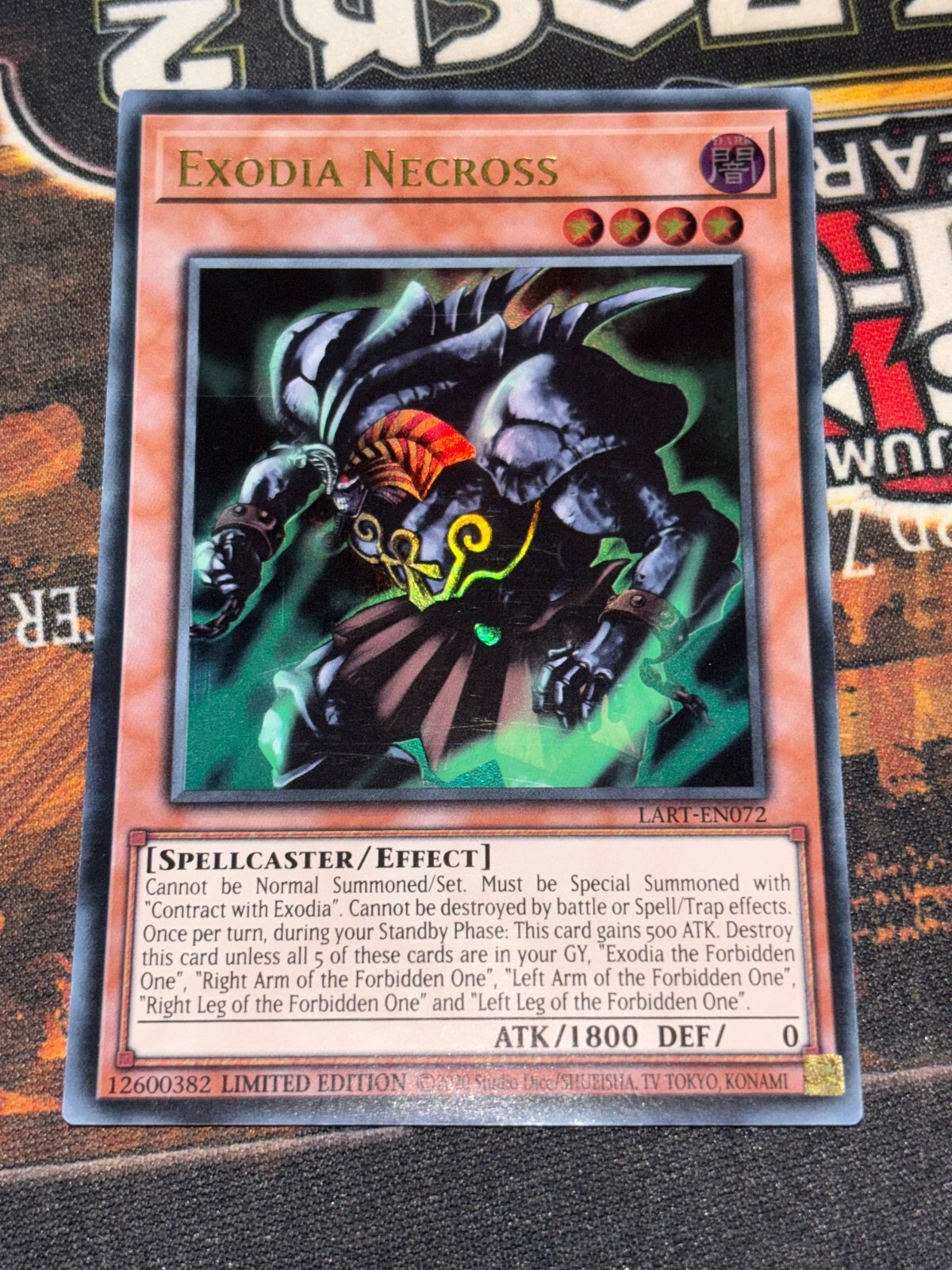 旧アジア エグゾディアネクロス Exodia Necross 1st Yu-Gi-Oh Exodia Necross Old Asian Edition Ultra Rare 1st DCR