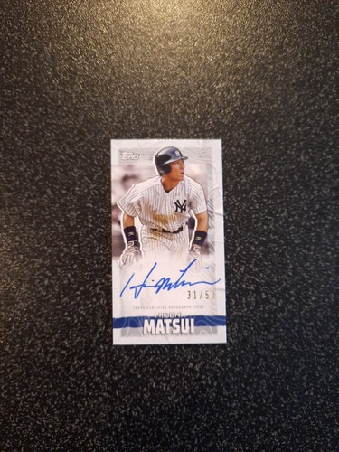 2023 Topps Rip Autographs #TRAHM Hideki Matsui AUTO 31/50