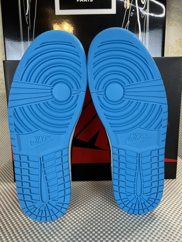 Pre-owned Jordan Air  1 Retro Low Og Unc Dark Powder Blue Cz0790-104 Men's Size 12.5 In Multicolor