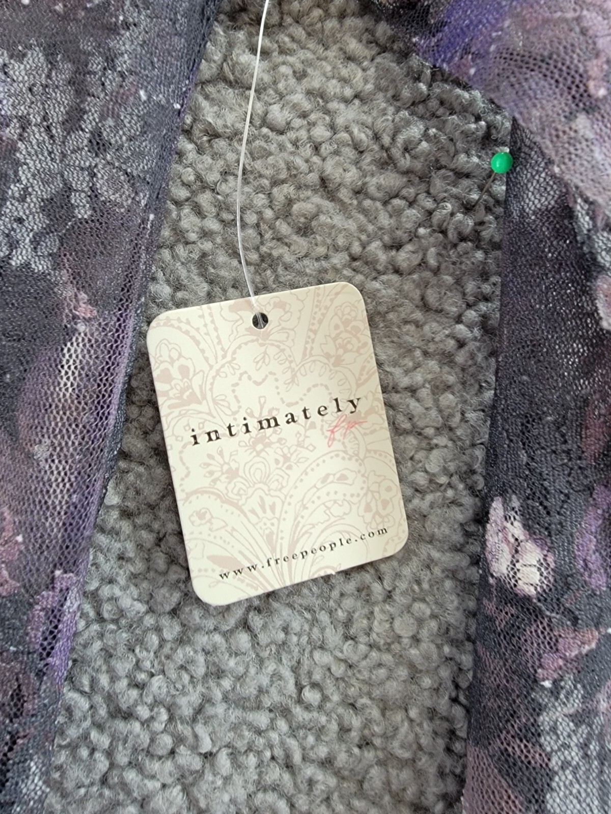 Free People Printed Lady Lux Layering Top Women's XS Night Sky Combo Pullover - Picture 14 of 15