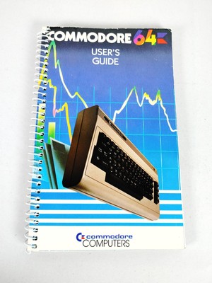 Commodore 64 User's Guide Book First Edition 7th Print 1983 Owners Manual