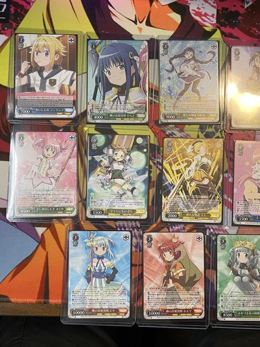 Weiss Schwarz Japanese Madoka Magica Magia Record Card Lot